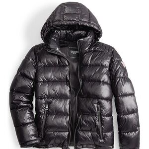 Guess Men's Hooded Puffer Coat XXL